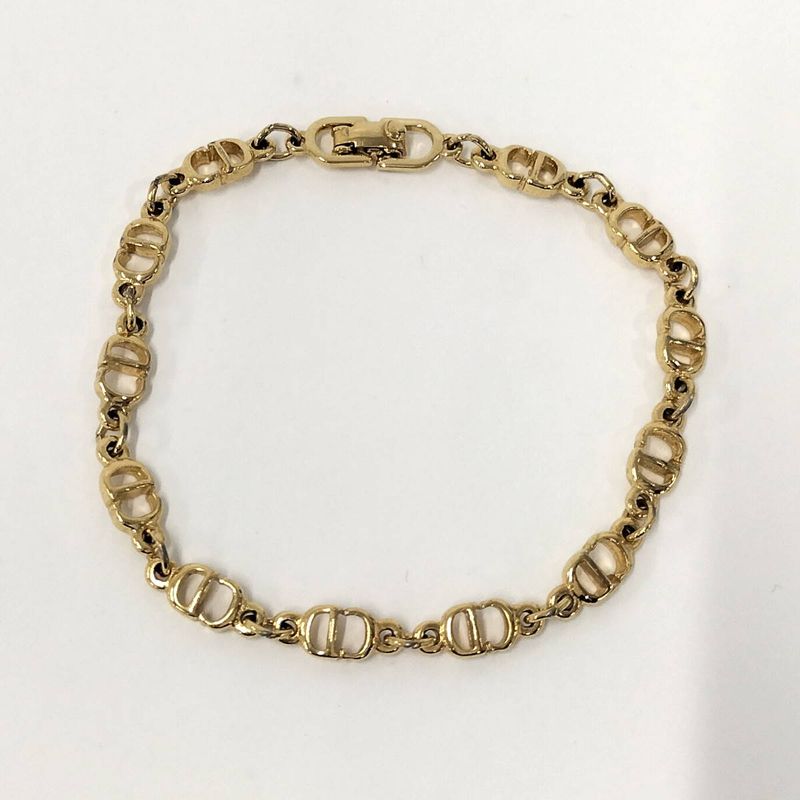Christian Dior Bracelet CD Logo Gold Plated — view 3
