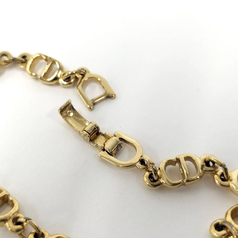 Christian Dior Bracelet CD Logo Gold Plated — view 7