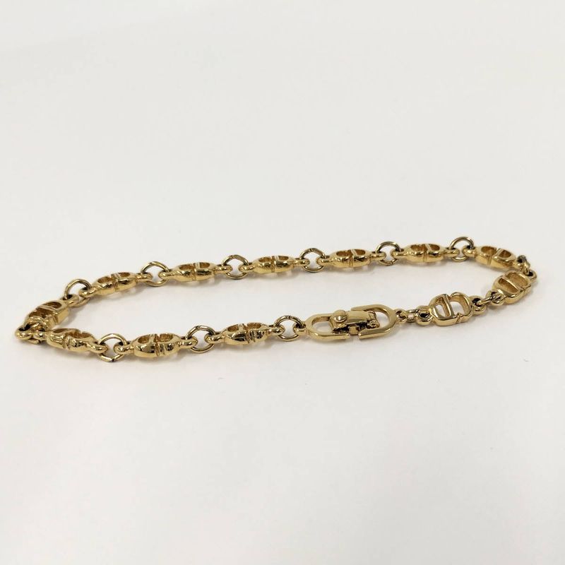 Christian Dior Bracelet CD Logo Gold Plated — view 4