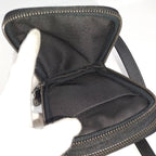 Louis Vuitton Double Phone Pouch Shoulder Bag Monogram Eclipse — view 9
