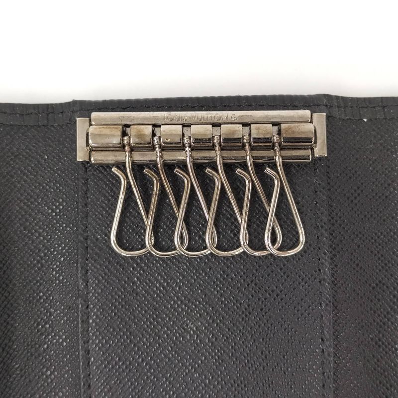 Louis Vuitton Multicles 6 6-Rib Key Case Epi Noir Black — view 7