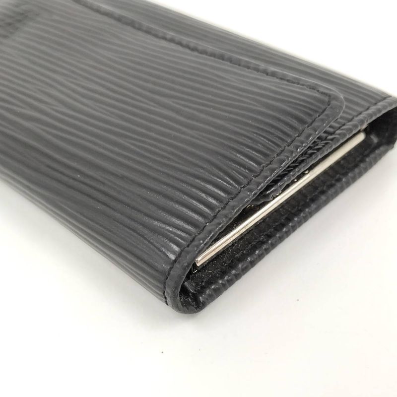Louis Vuitton Multicles 6 6-Rib Key Case Epi Noir Black — view 6