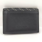 Bottega Veneta Card Case Leather Black — view 4