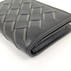 Bottega Veneta Card Case Leather Black — view 7