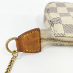 Louis Vuitton Mini Pochette Accessoire Accessory Pouch Damier Azur — view 6