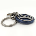 Louis Vuitton Porte Cles Token Charm Metal Plastic Navy Mp2721 — view 3