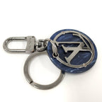 Louis Vuitton Porte Cles Token Charm Metal Plastic Navy Mp2721 — view 2