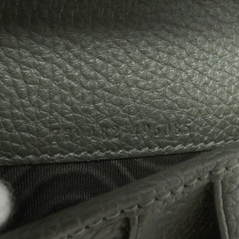 Gucci Leather Jumbo GG Round Zip Long Wallet Organizer — view 9