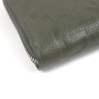 Gucci Leather Jumbo GG Round Zip Long Wallet Organizer — view 4