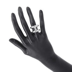 Hermes Ring Osmose GM Silver 51 — view 5