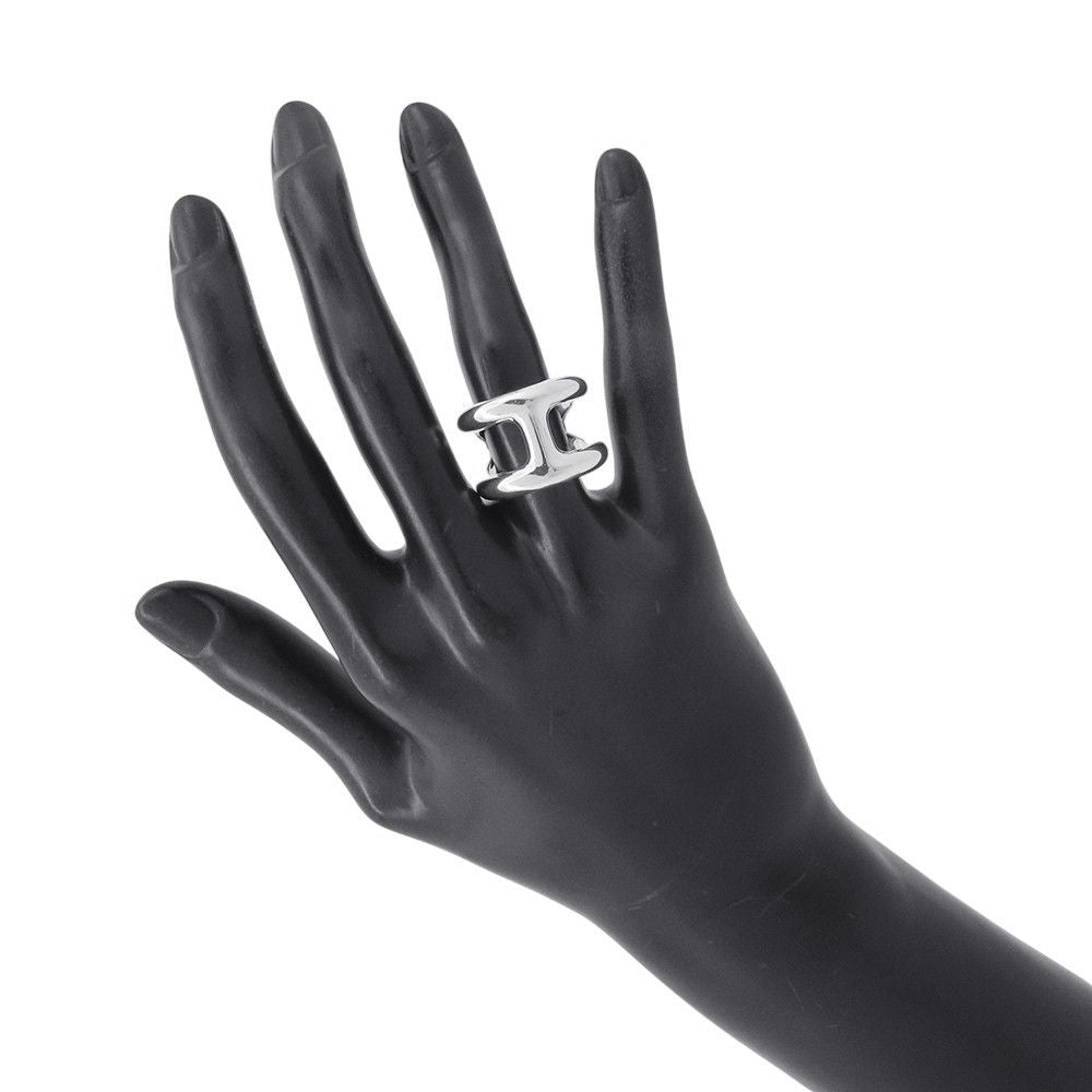 Hermes Ring Osmose GM Silver 51 — view 5