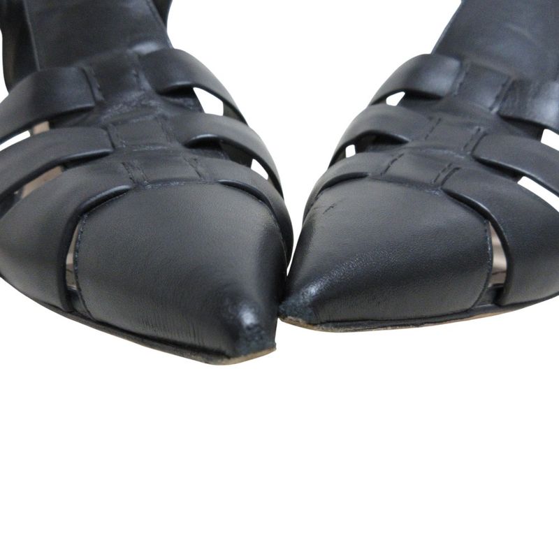 Christian Dior Sauvage Leather Gurkha Sandals 36 1/2 — view 9