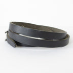 Hermes Api 3 Doubletour 2-Strand Bracelet Box Calf Black Silver Color — view 6