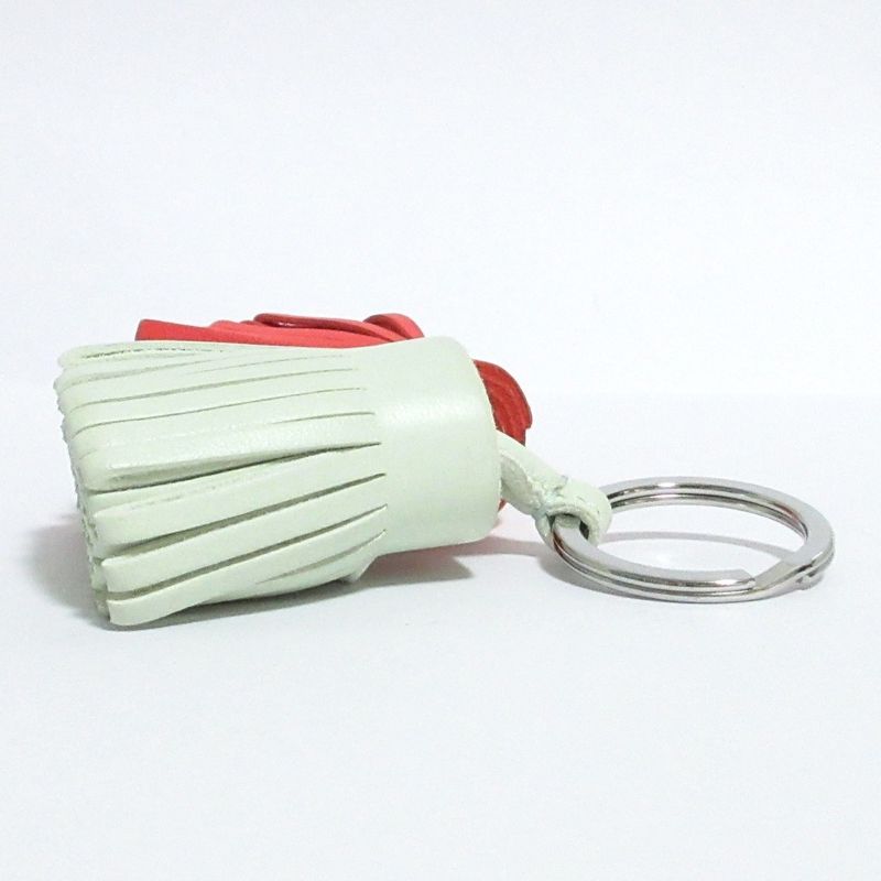 Hermes Carmen Unodos Rose Texas Charm Red Light Green — view 5
