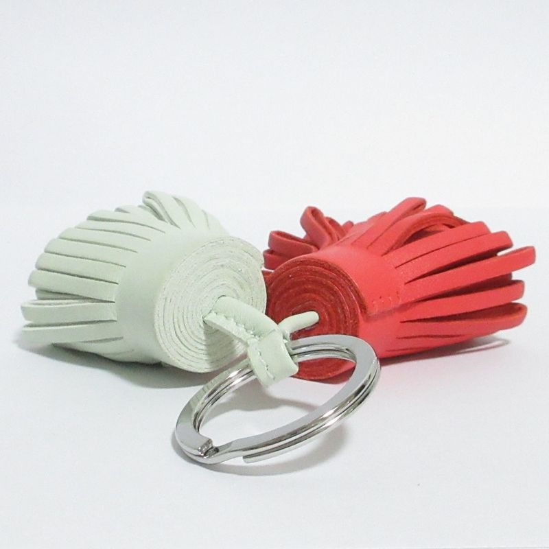 Hermes Carmen Unodos Rose Texas Charm Red Light Green — view 4