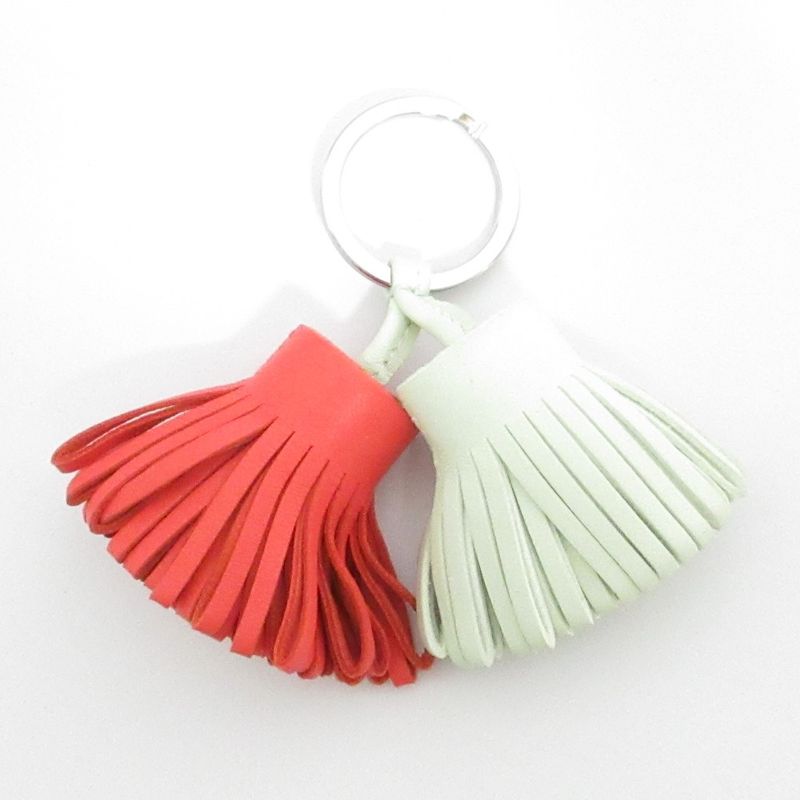 Hermes Carmen Unodos Rose Texas Charm Red Light Green — view 3
