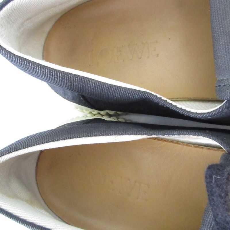 Loewe Anagram Flap Canvas Sneakers 37 — view 5