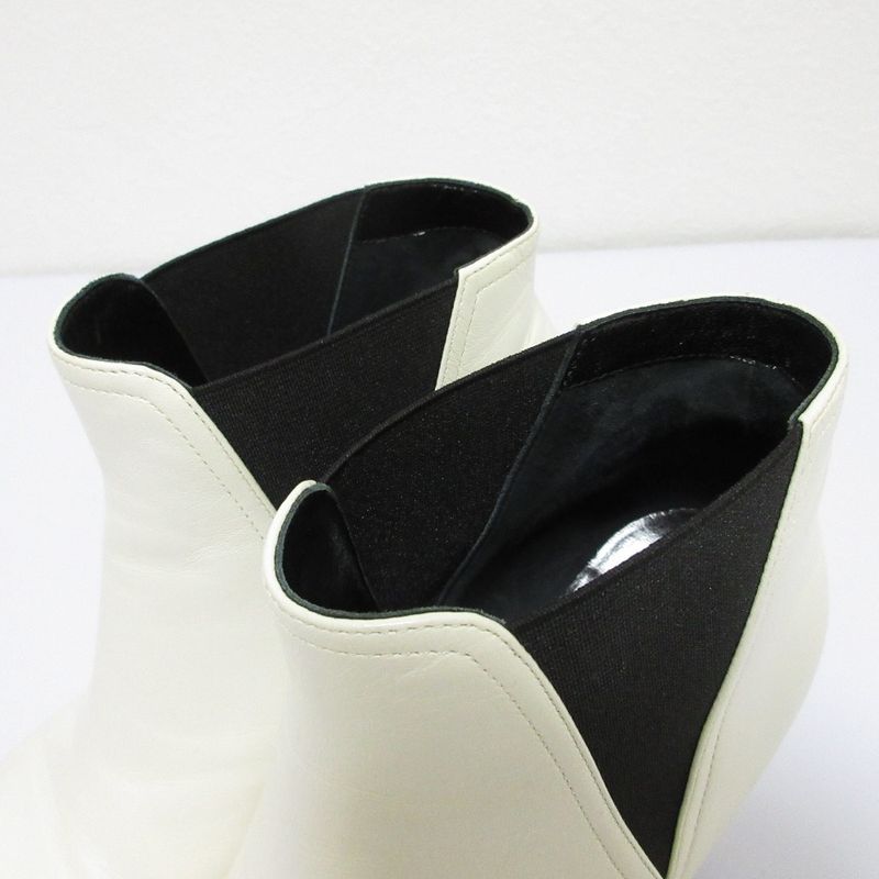 Celine Side Gore Short Bootie Boots Size 36.5 — view 6