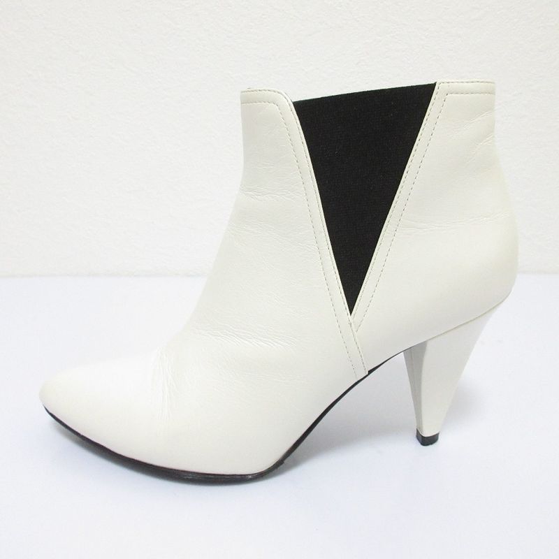 Celine Side Gore Short Bootie Boots Size 36.5 — view 3
