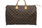 Louis Vuitton Speedy 40 Boston Bag Brown Gold — view 2