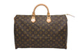 Louis Vuitton Speedy 40 Boston Bag Brown Gold