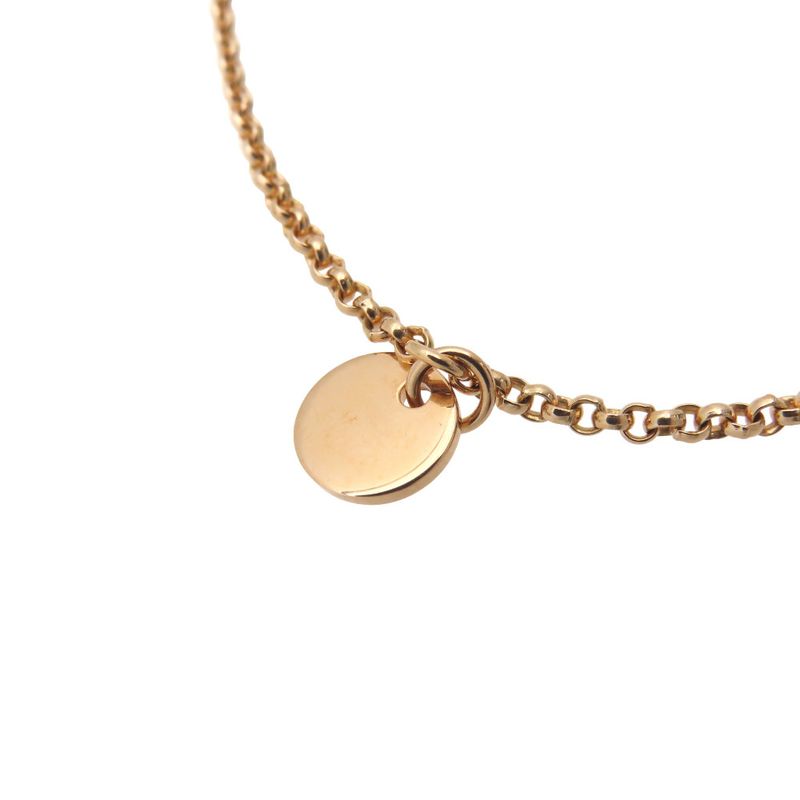 Hermes Exlibris PM 18K Pink Gold And Diamonds Bracelet Diamond Jewelry 0251 — view 6