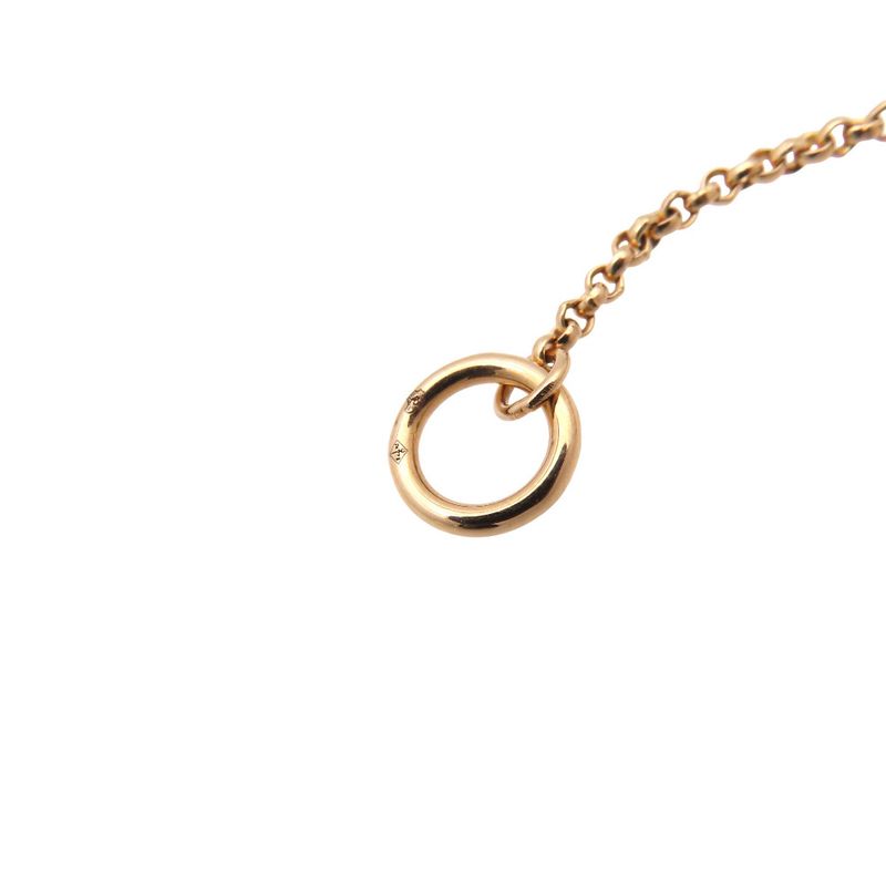 Hermes Exlibris PM 18K Pink Gold And Diamonds Bracelet Diamond Jewelry 0251 — view 8