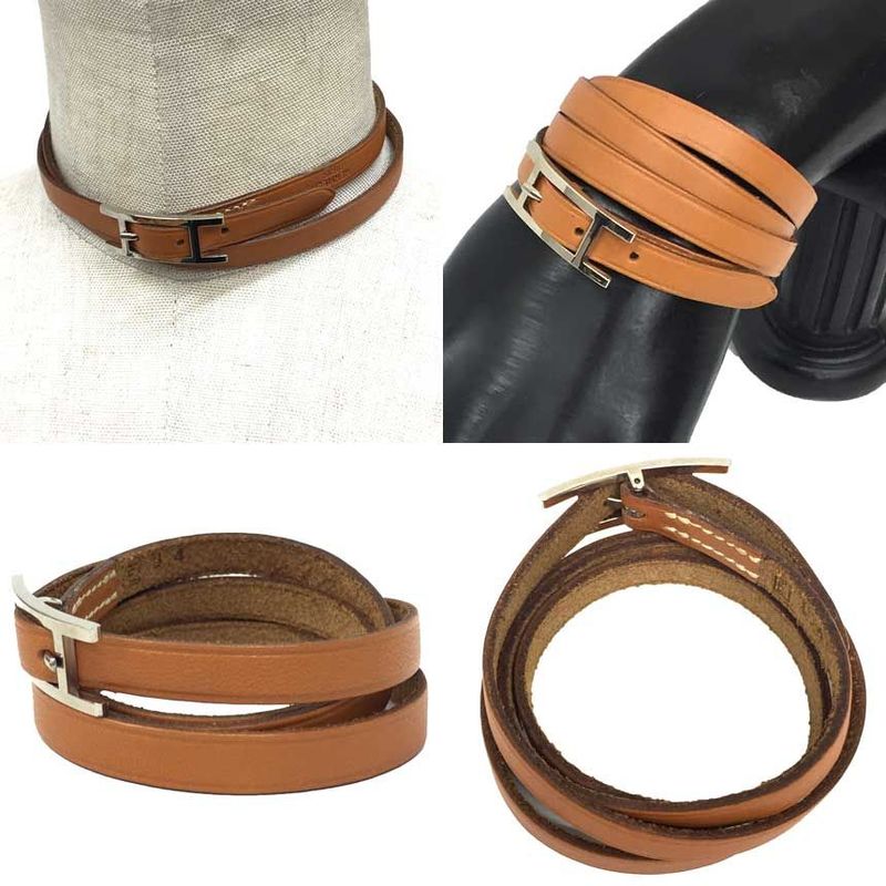 Hermes Api Bracelet Triple Choker Accessories — view 3