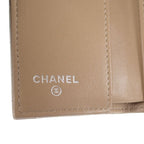 Chanel Small Flap Wallet Ap3882 nw781 Trifold Calf Beige — view 6