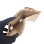 Chanel Small Flap Wallet Ap3882 nw781 Trifold Calf Beige — view 5