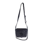 Gucci GG Marmont Quilted Leather Chain Shoulder Bag Calf Black — view 2