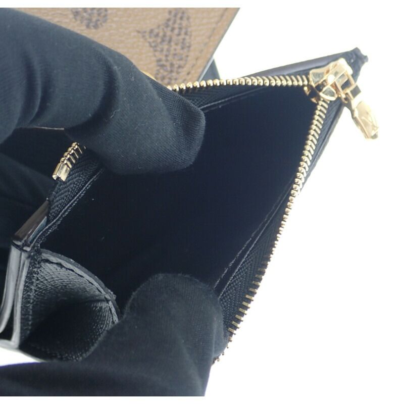 Louis Vuitton Portefeuille Zoe Trifold Wallet Monogram Giant Brown — view 7