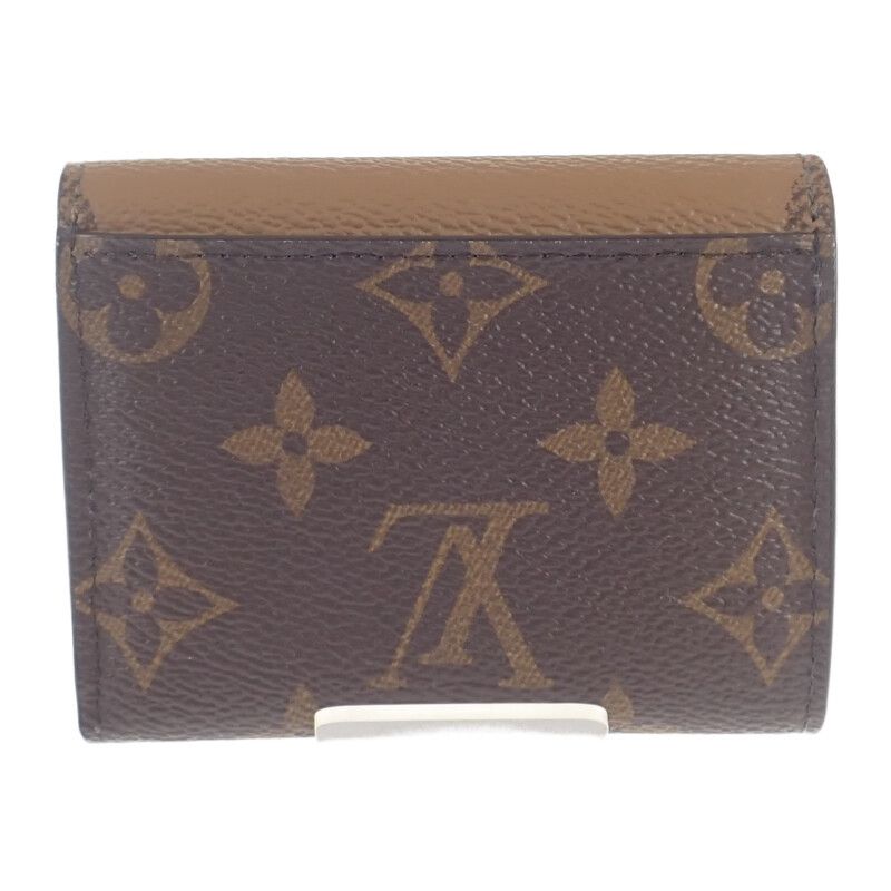 Louis Vuitton Portefeuille Zoe Trifold Wallet Monogram Giant Brown — view 3