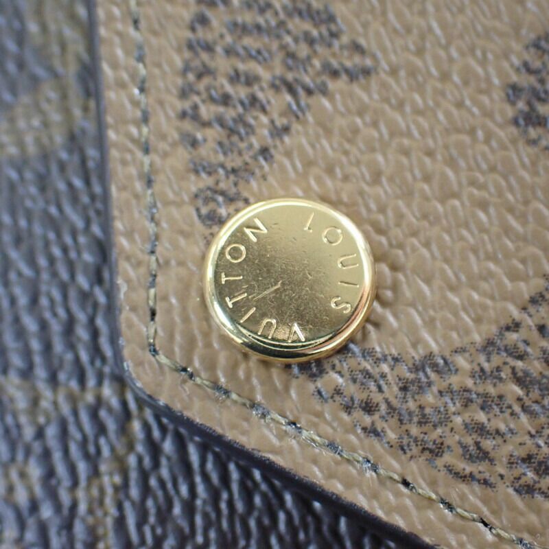 Louis Vuitton Portefeuille Zoe Trifold Wallet Monogram Giant Brown — view 9