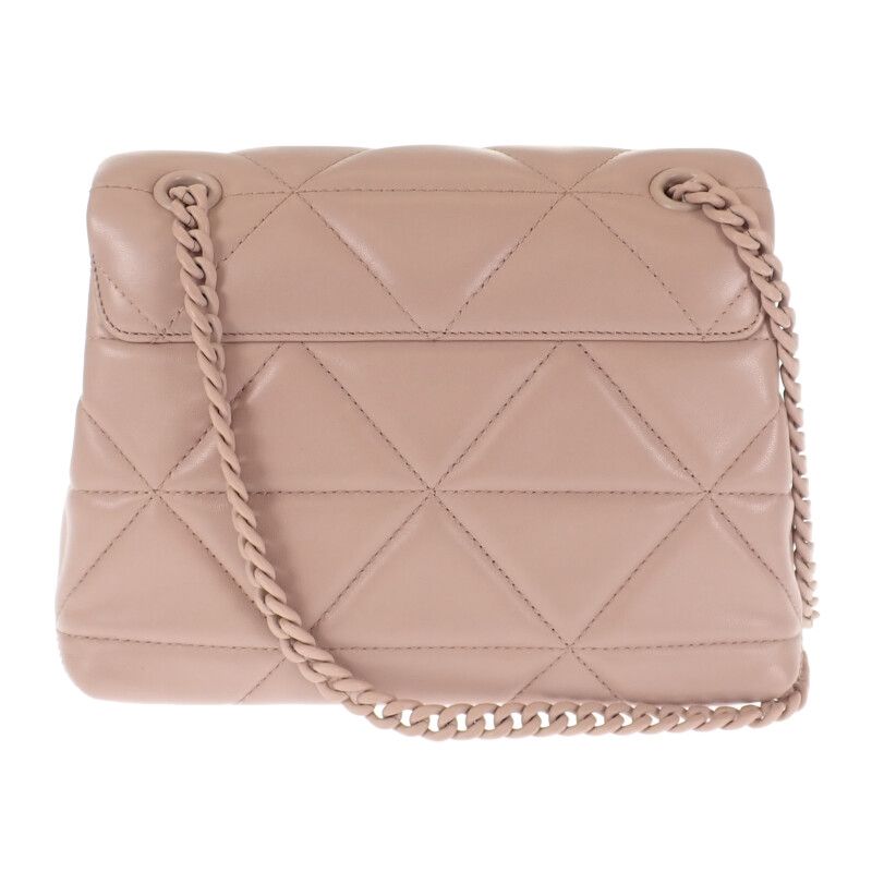 Prada Spectrum Small 1 Bd233 Shoulder Bag Nappa Leather Pink Beige — view 3