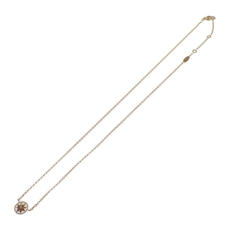 Christian Dior Rose Devan Necklace 18K Yellow — view 5