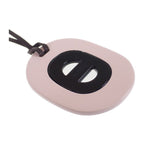 Hermes Fidelio Villages GM Large Necklace Buffalo Horn Lacquerwood Pink — view 5