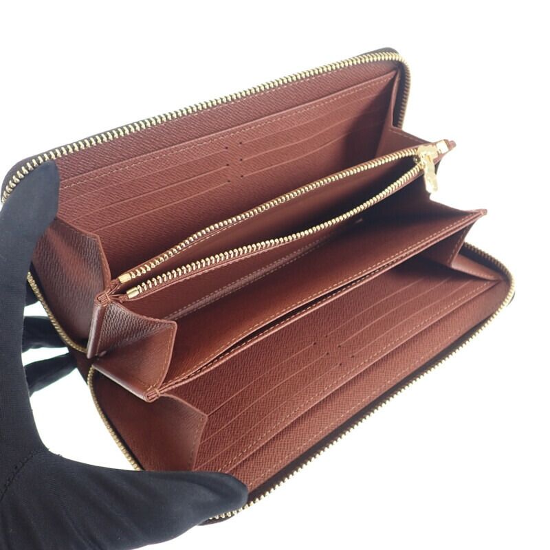 Louis Vuitton Zippy Wallet Alma Nyack Monogram Long Brown — view 4