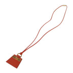 Hermes Monpty Kelly PM Necklace Swift Oranje Poppy Orange — view 5
