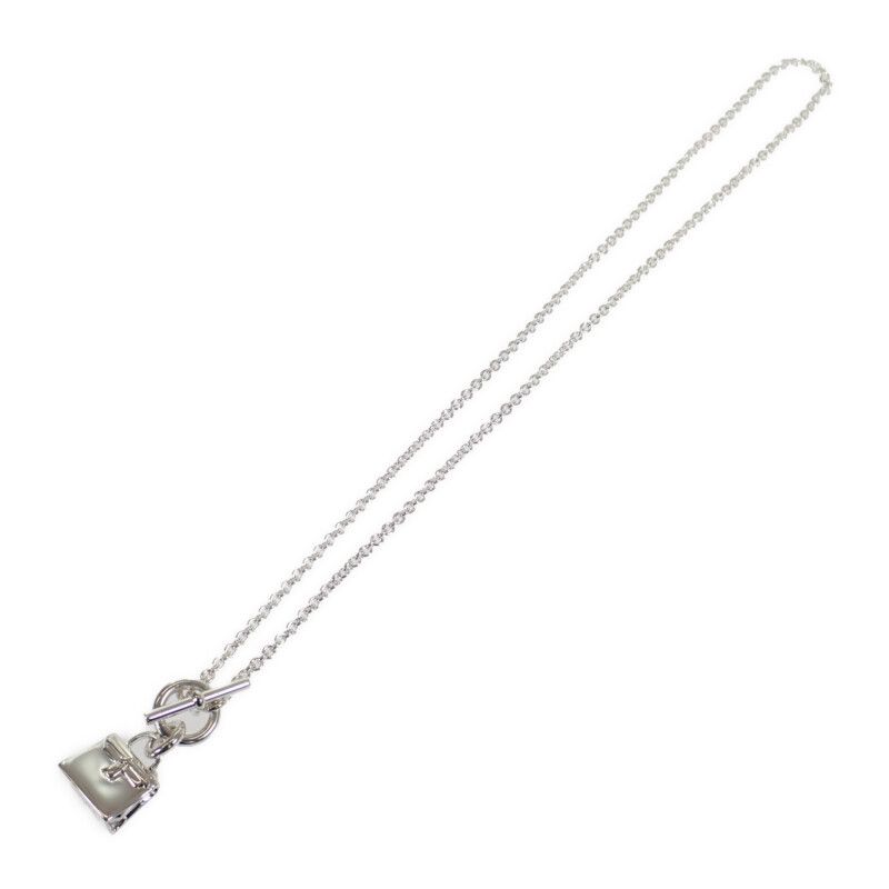 Hermes Amulet Kelly B00 Necklace Silver 925 — view 5