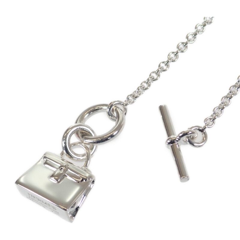 Hermes Amulet Kelly B00 Necklace Silver 925 — view 6