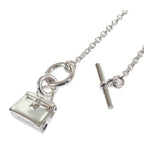 Hermes Amulet Kelly B00 Necklace Silver 925 — view 6