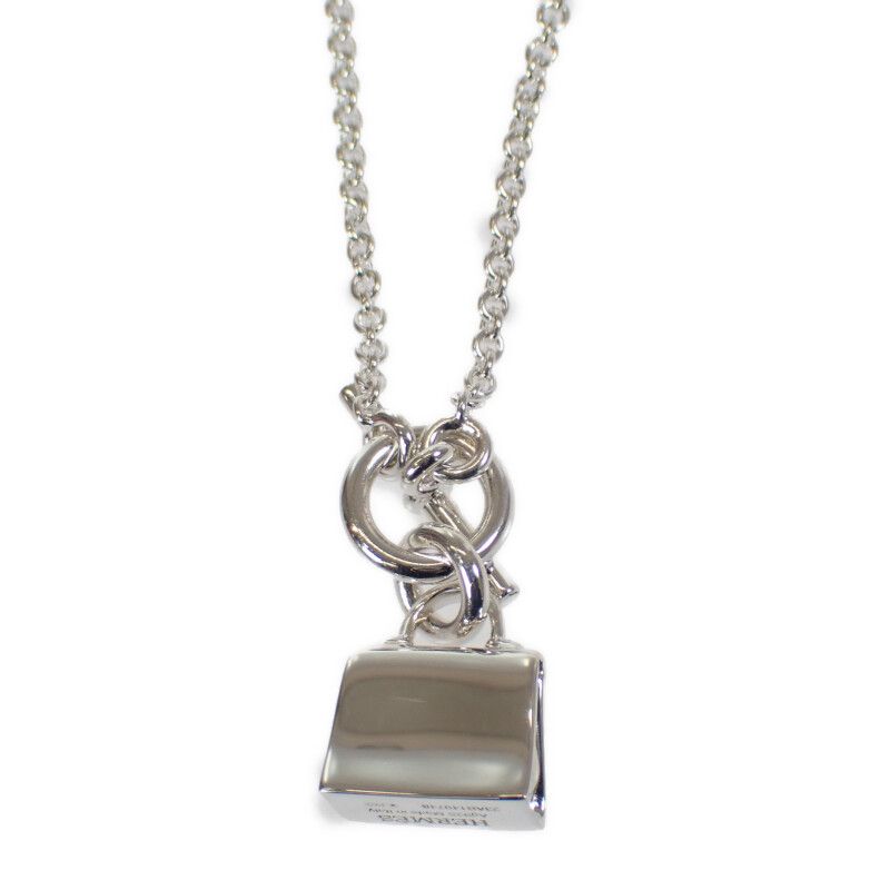 Hermes Amulet Kelly B00 Necklace Silver 925 — view 4
