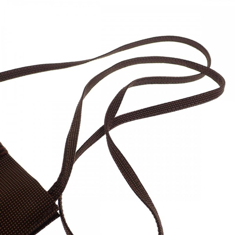 Hermes Her Line Pochette Shoulder Bag Canvas Brown — view 9