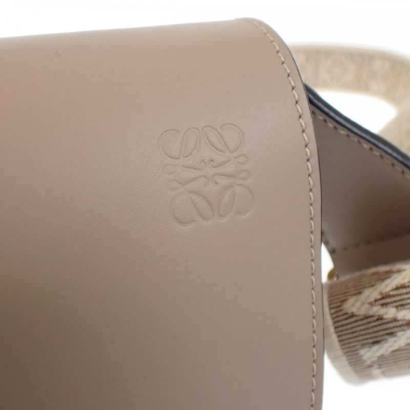Loewe Gate Dual Bag Mini A650 N46 X13 Shoulder Soft Calfskin Sand — view 8
