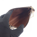 Louis Vuitton Mini Pochette Accessoire Monogram Pouch Brown — view 4