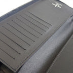 Louis Vuitton Zippy Wallet Vertical Damier Graphite Long Black — view 7