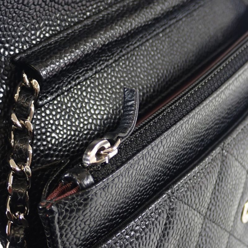 Chanel Quilted Classic Chain Wallet Coco Mark c3906 Long — view 9