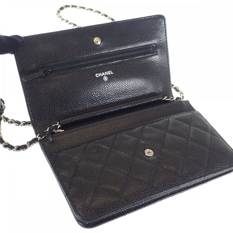 Chanel Quilted Classic Chain Wallet Coco Mark c3906 Long — view 5