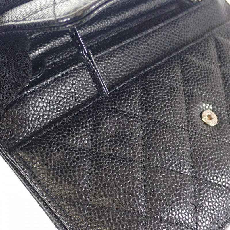 Chanel Quilted Classic Chain Wallet Coco Mark c3906 Long — view 8
